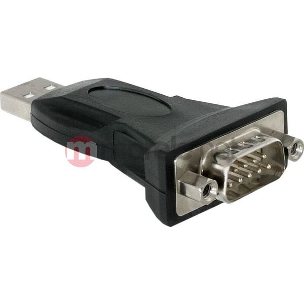 Adapter USB Delock USB - RS-232 Czarny  (61460)