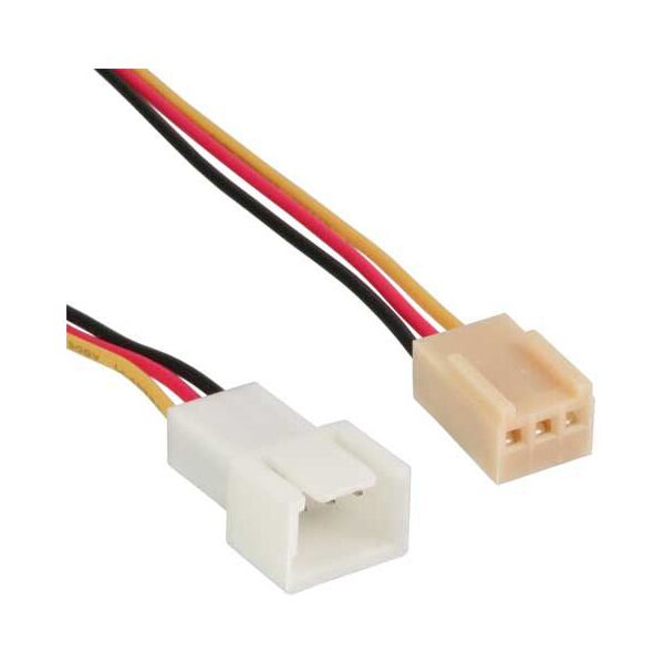 Molex PN 3-pin - 3-pin, 0.6m, Wielokolorowy (33328L)