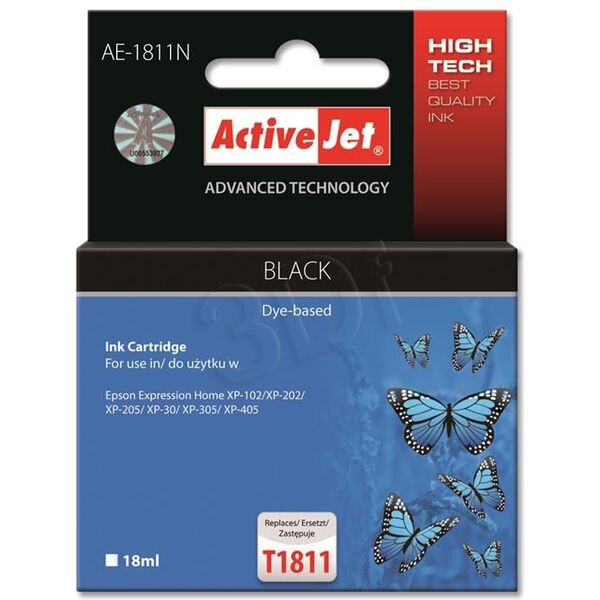 Tusz Activejet tusz AE-1811N / T1811 (black)