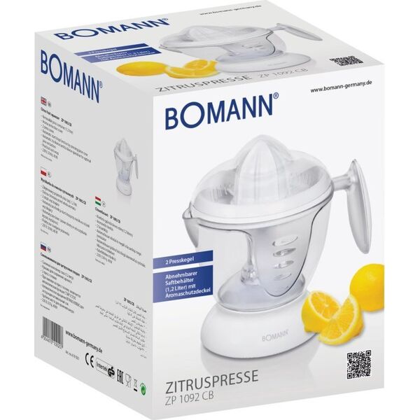 Wyciskarka do cytrusów Bomann ZP 1092 CB