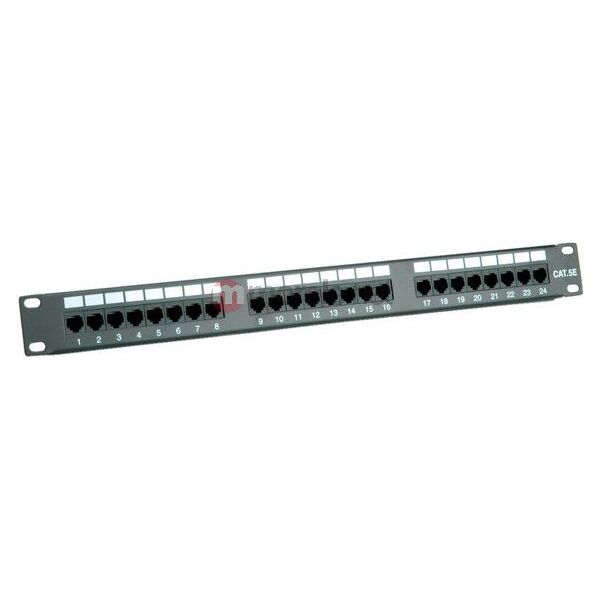 Value Patchpanel Cat.5e UTP Czarny 26.99.0349-5