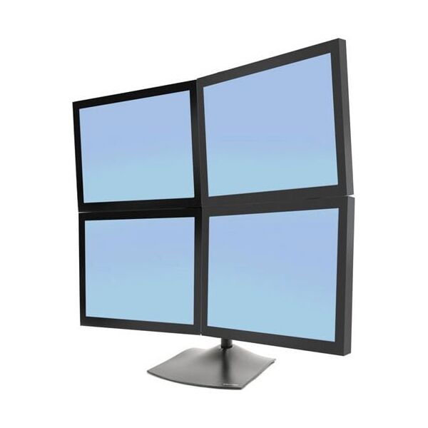Ergotron Stojak biurkowy na 4 monitory do 24" DS100 (33-324-200)