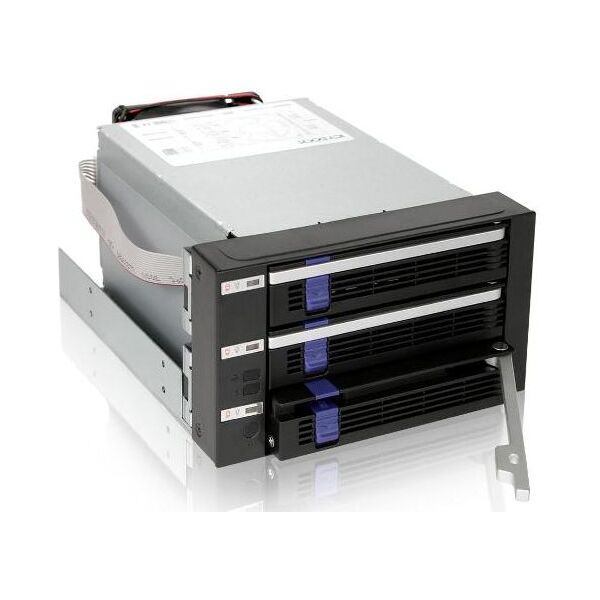Kieszeń Icy Dock Wewnętrzna obudowa na 3 dyski 3,5" SATA, Raid Backplane (MB153SP-B)