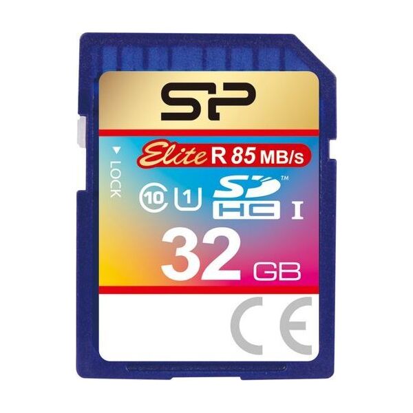 Karta Silicon Power Elite SDHC 32 GB Class 10 UHS-I/U1  (SP032GBSDHAU1V10)