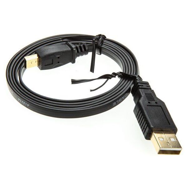 Kabel USB InLine USB-A - miniUSB 0.5 m Czarny (31805F)