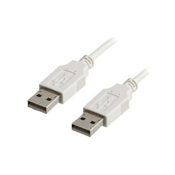 Kabel USB Value USB-A - 0.8 m Biały (11.99.8909-50)