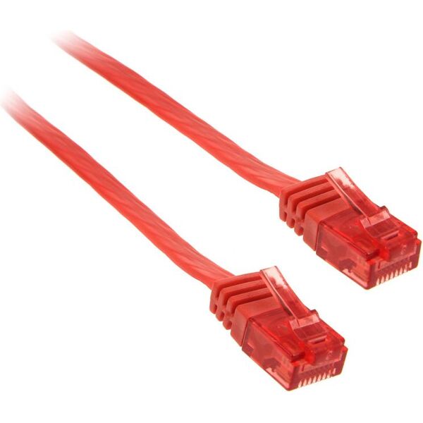 InLine 5m - kabel sieciowy U/UTP - 1000 Mbit - Cat.6 - RJ45 - czarny (71605S)