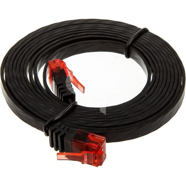 InLine 1,5m - kabel sieciowy U/UTP - 1000 Mbit - Cat.6 - RJ45 - czarny (71614S)