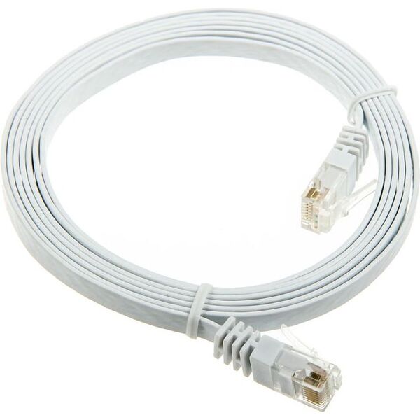InLine 3m - kabel sieciowy U/UTP - 1000 Mbit - Cat.6 - RJ45 - biały (71603W)