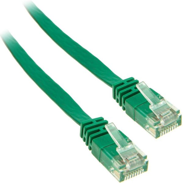 InLine 3m - kabel sieciowy U/UTP - 1000 Mbit - Cat.6 - RJ45 - zielony - 71603G