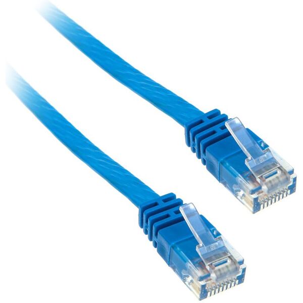 InLine 1,5m kabel sieciowy U/UTP 1000 Mbit Cat.6 RJ45 niebieski (71614B)