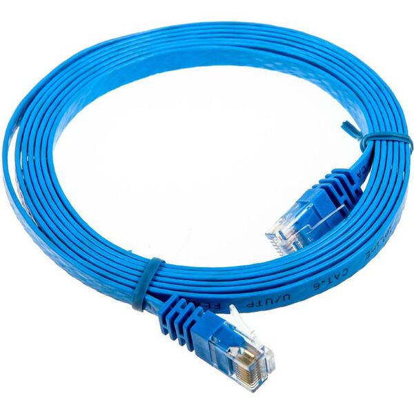 InLine 1,5m kabel sieciowy U/UTP 1000 Mbit Cat.6 RJ45 niebieski (71614B)