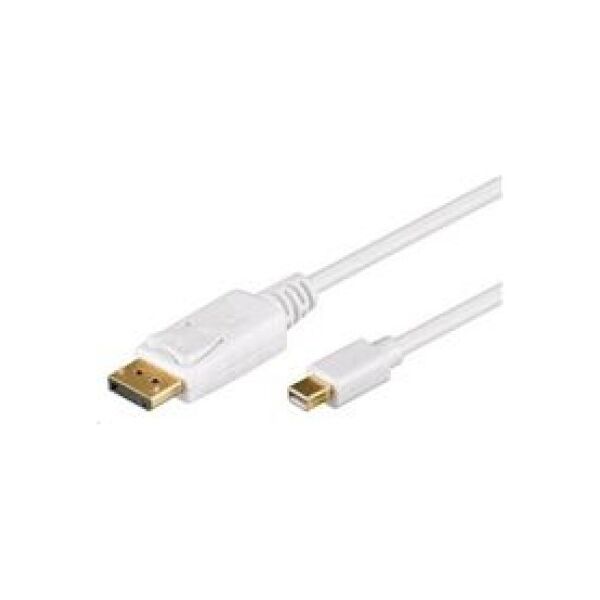 Kabel PremiumCord DisplayPort Mini - DisplayPort 1m biały (kport2-01)