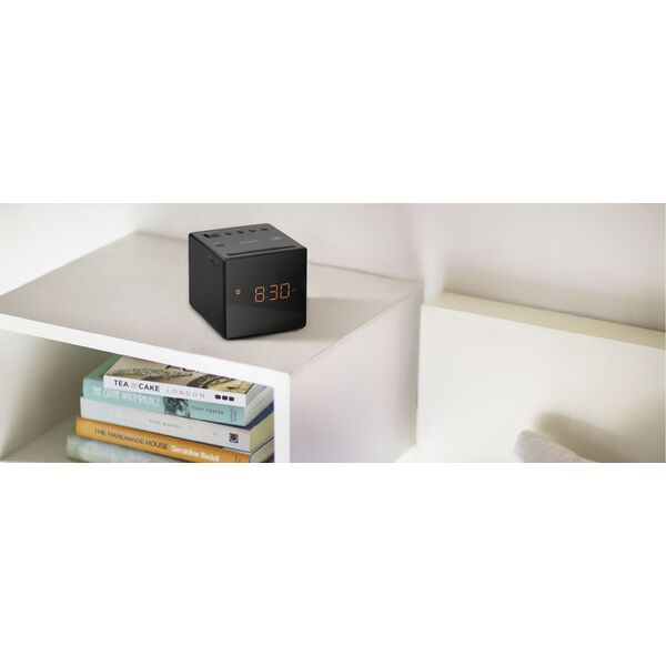Radiobudzik Sony IC-FC1B Czarny