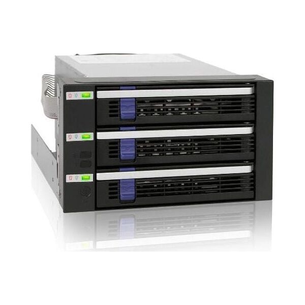 Kieszeń Icy Dock Wewnętrzna obudowa na 3 dyski 3,5" SATA, Raid Backplane (MB153SP-B)