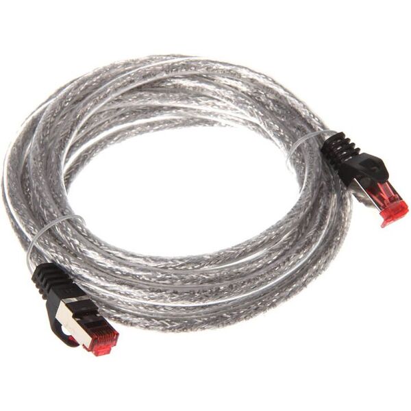 InLine 3m Cat.6 kabel sieciowy 1000 Mbit RJ45 przeźroczysty (76403T)