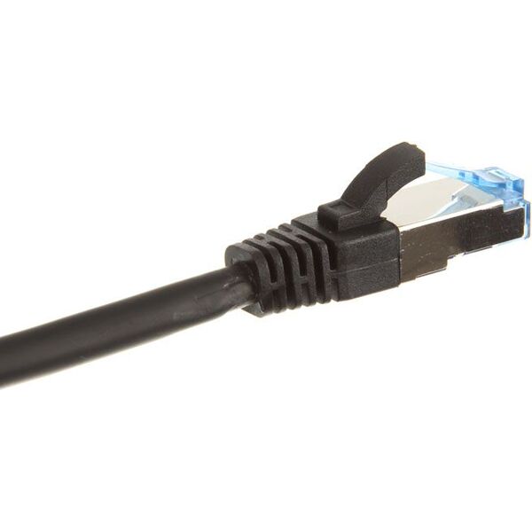 InLine Patch kabel sieciowy Cat.6A, S/FTP (PiMf), 500MHz, czarny, 3m (76803S)