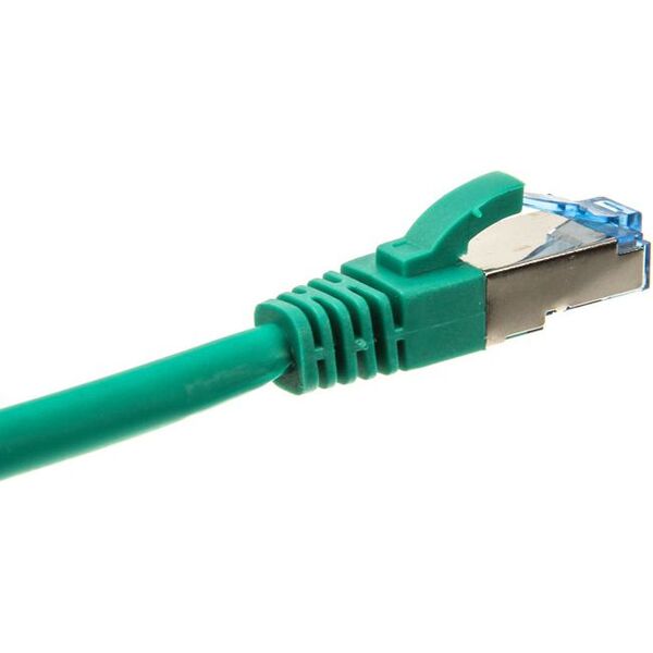 InLine Patch kabel sieciowy Cat.6A, S/FTP (PiMf), 500MHz, zielony, 7,5m (76807G)