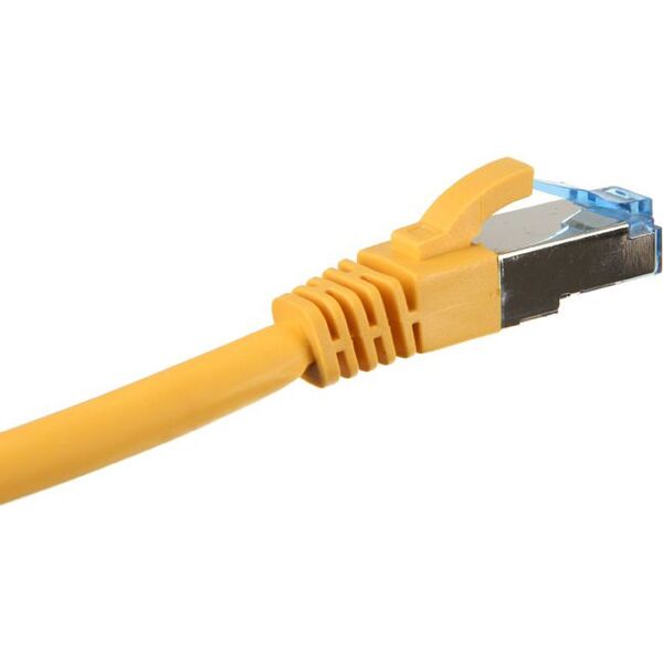 InLine Patch kabel sieciowy Cat.6A, S/FTP (PiMf), 500MHz, żółty, 2m (76802Y)