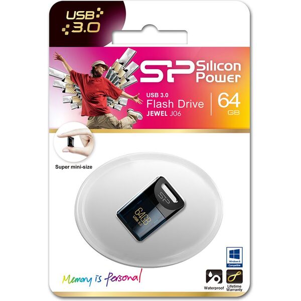 Pendrive Silicon Power Jewel J06, 64 GB  (SP064GBUF3J06V1D)