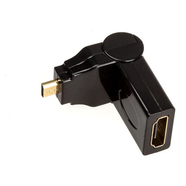 Adapter AV InLine HDMI Micro - HDMI czarny (17690L)