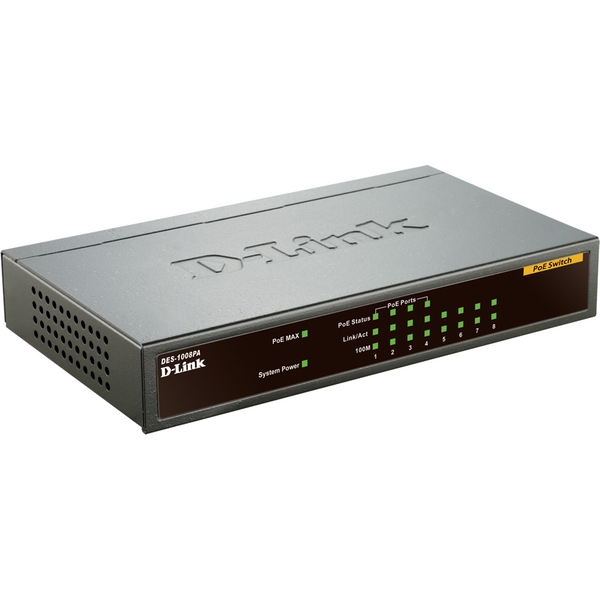 Switch D-Link DES-1008PA
