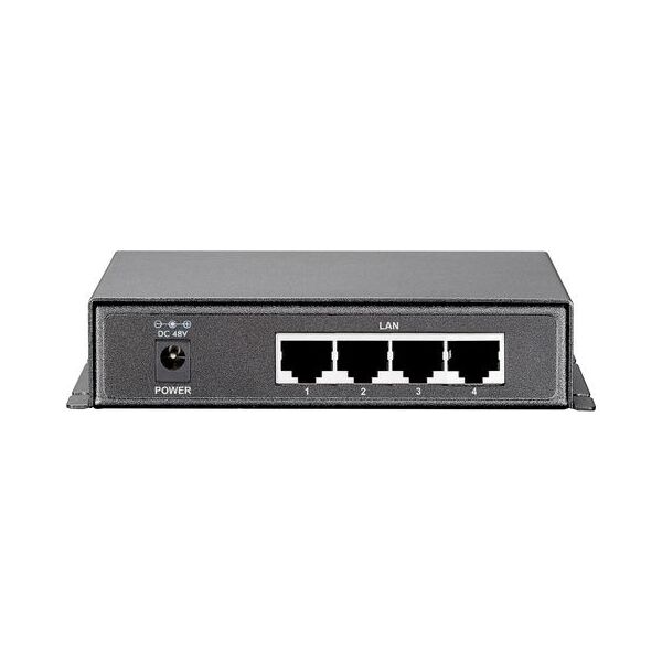 Switch LevelOne POE 5-PORT 1GB / 4 POE 61,6W/15,4W-PORT (GEP-0520)