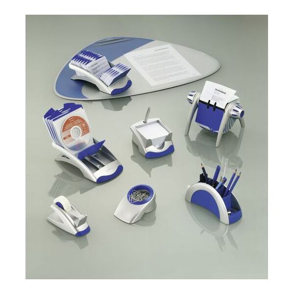 Durable Wizytownik obrotowy Visifix Flip srebrny (2417/23)