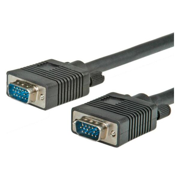 Kabel Value D-Sub (VGA) - D-Sub (VGA) 10m czarny (11.99.5257-5)