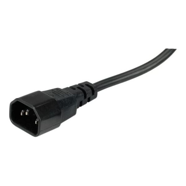 Kabel zasilający Value Monitor Power Cable 0,5m czarny (19.99.1505-20)