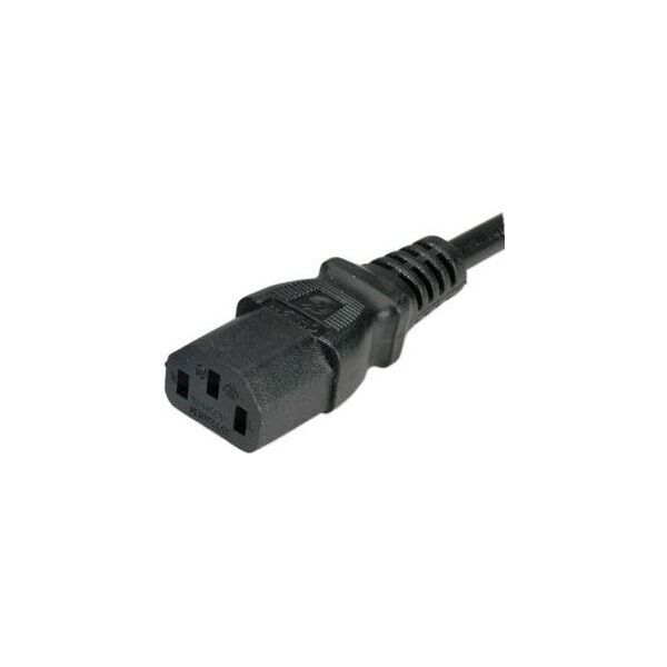 Kabel zasilający Value Monitor Power Cable 0,5m czarny (19.99.1505-20)