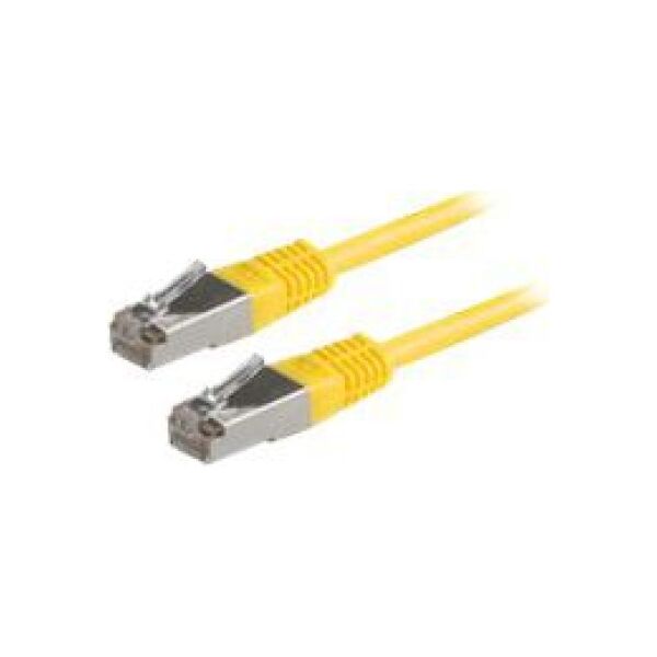 Value Kabel S/FTP (PiMF) Patch Cord Cat.6 yellow 10m (21.99.1382-40)