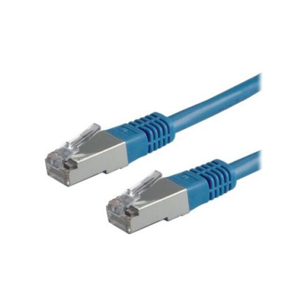 Value Kabel S/FTP (PiMF) Patch Cord Cat.6 blue 0.5m (21.99.1324-250)