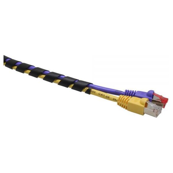 Organizer InLine Spirala na przewody Czarny 1 sztuka  (59946R)