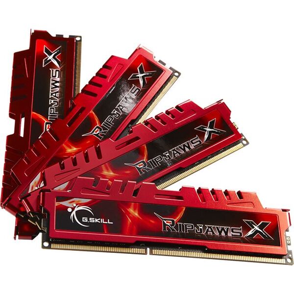 Pamięć G.Skill RipjawsX, DDR3, 32 GB, 1333MHz, CL9 (F3-10666CL9Q-32GBXL)