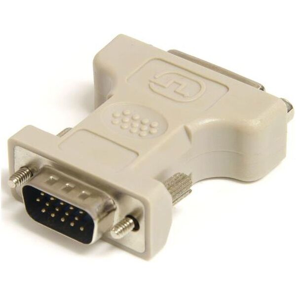 Adapter AV StarTech DVI-I - D-Sub (VGA) beżowy (DVIVGAFM)