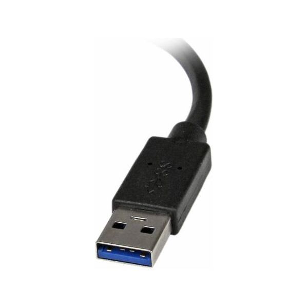 Adapter USB StarTech USB - VGA Czarny  (USB32VGAES)