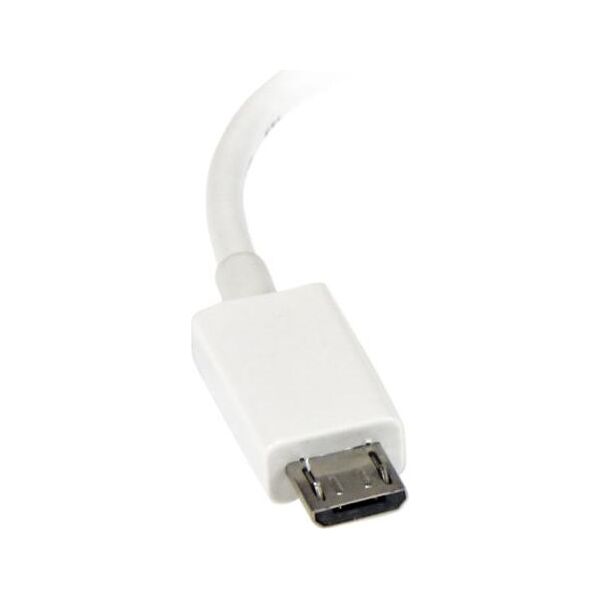 Adapter USB StarTech microUSB - USB Biały  (UUSBOTGW)