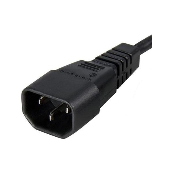 Kabel zasilający StarTech 1M C14 - C13, czarny (PXT1001M)