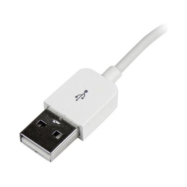 Kabel USB StarTech USB-A - Lightning 3 m Biały (USBLT3MW)