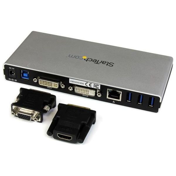 Stacja/replikator StarTech Laptop Docking Station USB 3.0 (USB3SDOCKDD)