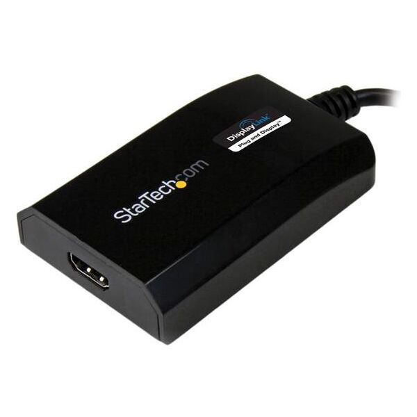 Adapter USB StarTech USB32HDPRO USB - HDMI Czarny  (USB32HDPRO)