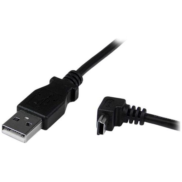Kabel USB StarTech USB-A - miniUSB 2 m Czarny (USBAMB2MD)