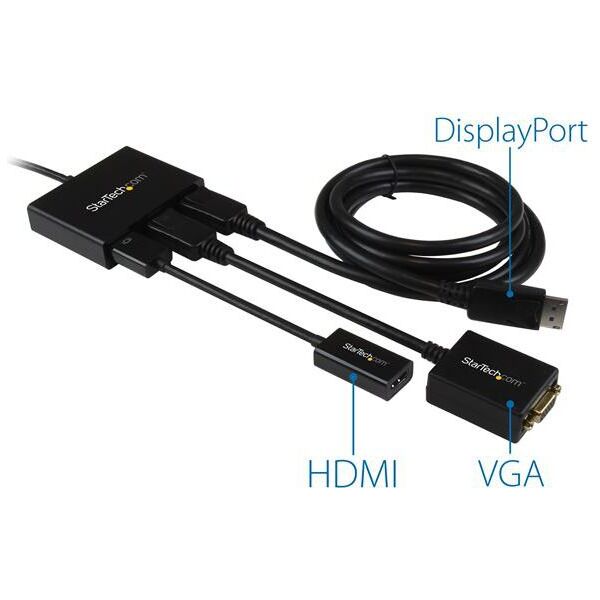 StarTech DisplayPort - DisplayPort, 0.2, Czarny (MSTDP123DP)