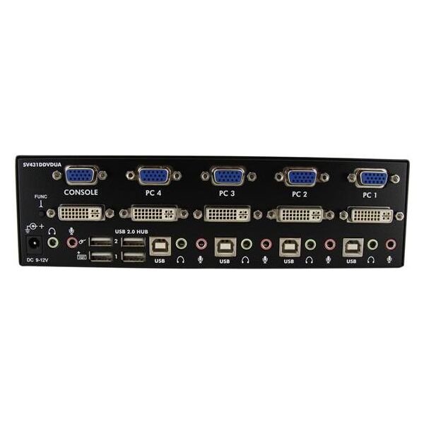 Przełącznik StarTech SV431DDVDUA