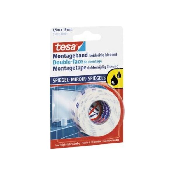 Tesa Taśma do luster 1.5m 19mm (55732-00004-01)