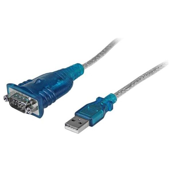 Kabel USB StarTech USB-A - DB-9 0.4 m Przezroczysty (ICUSB232V2)