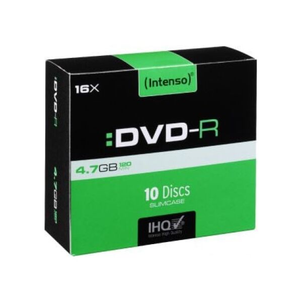 Intenso DVD-R 4.7 GB 16x 10 sztuk (4101652)