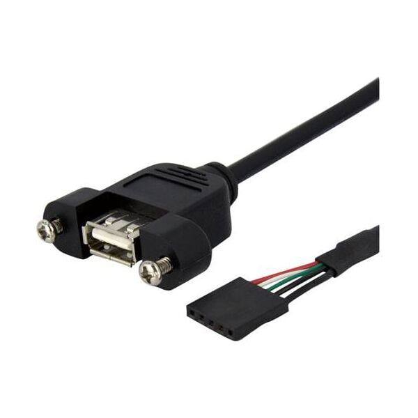 StarTech USB A(F) na IDC(F) (USBPNLAFHD3)