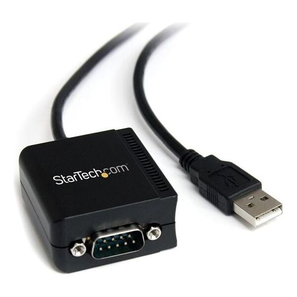 Kabel USB StarTech USB-A - RS-232 1.8 m Czarny (ICUSB2321F)
